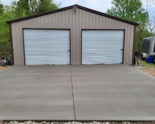 Concrete driveway repair
