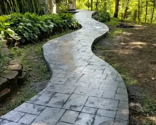 Concrete sidewalk repair